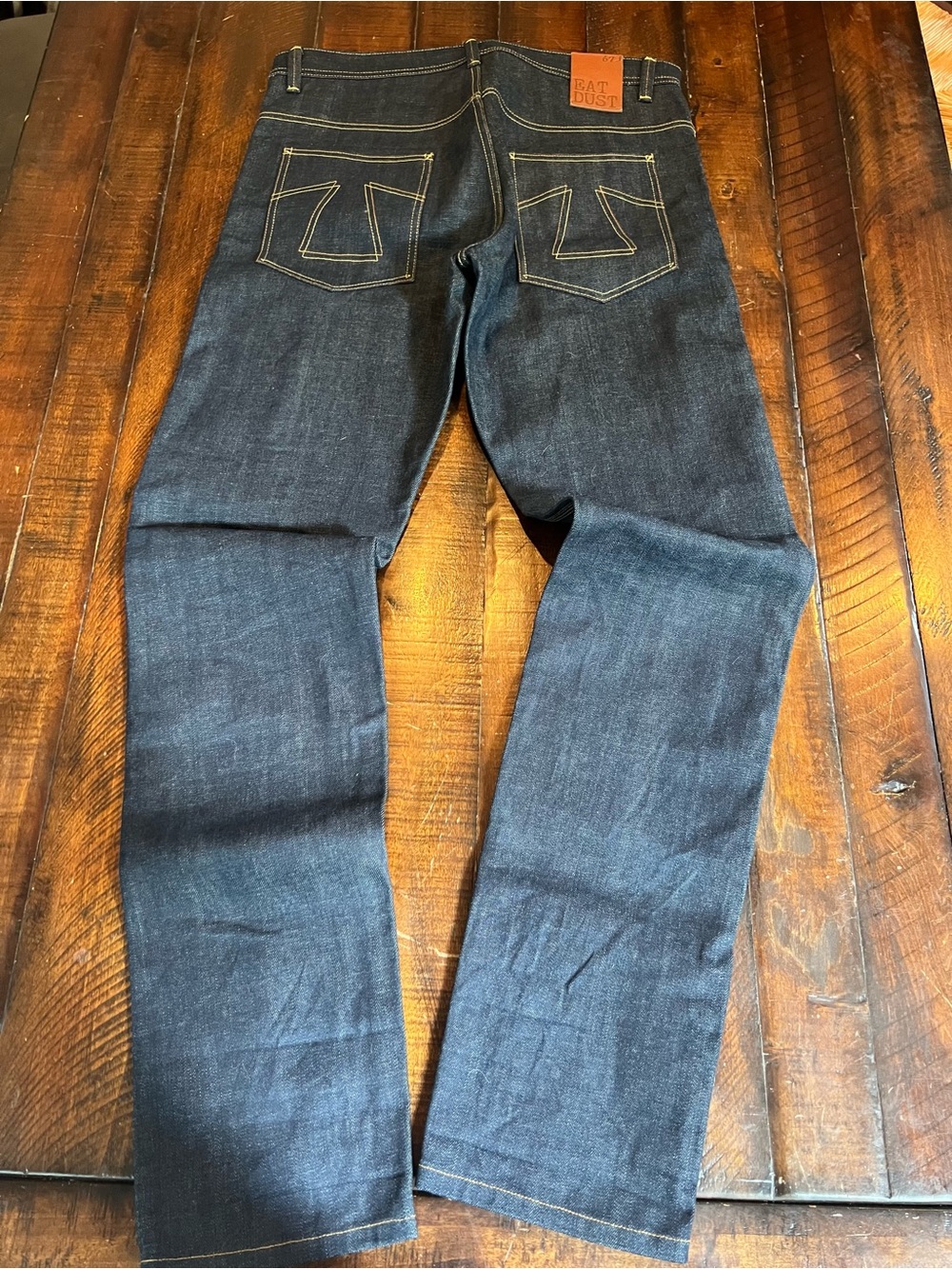 Eat Dust FIT 73 LOOSE TAPERED SELVEDGE DENIM
